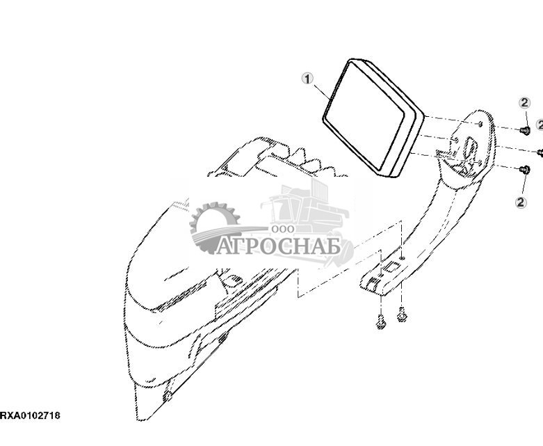 Модуль дисплея вспомогательного блока - ST121733 433.jpg